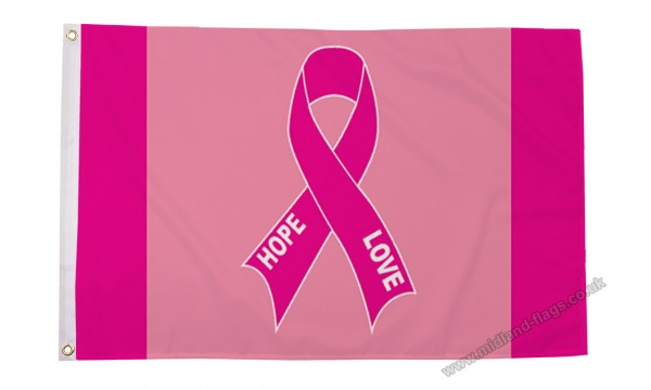 Pink Ribbon Flag